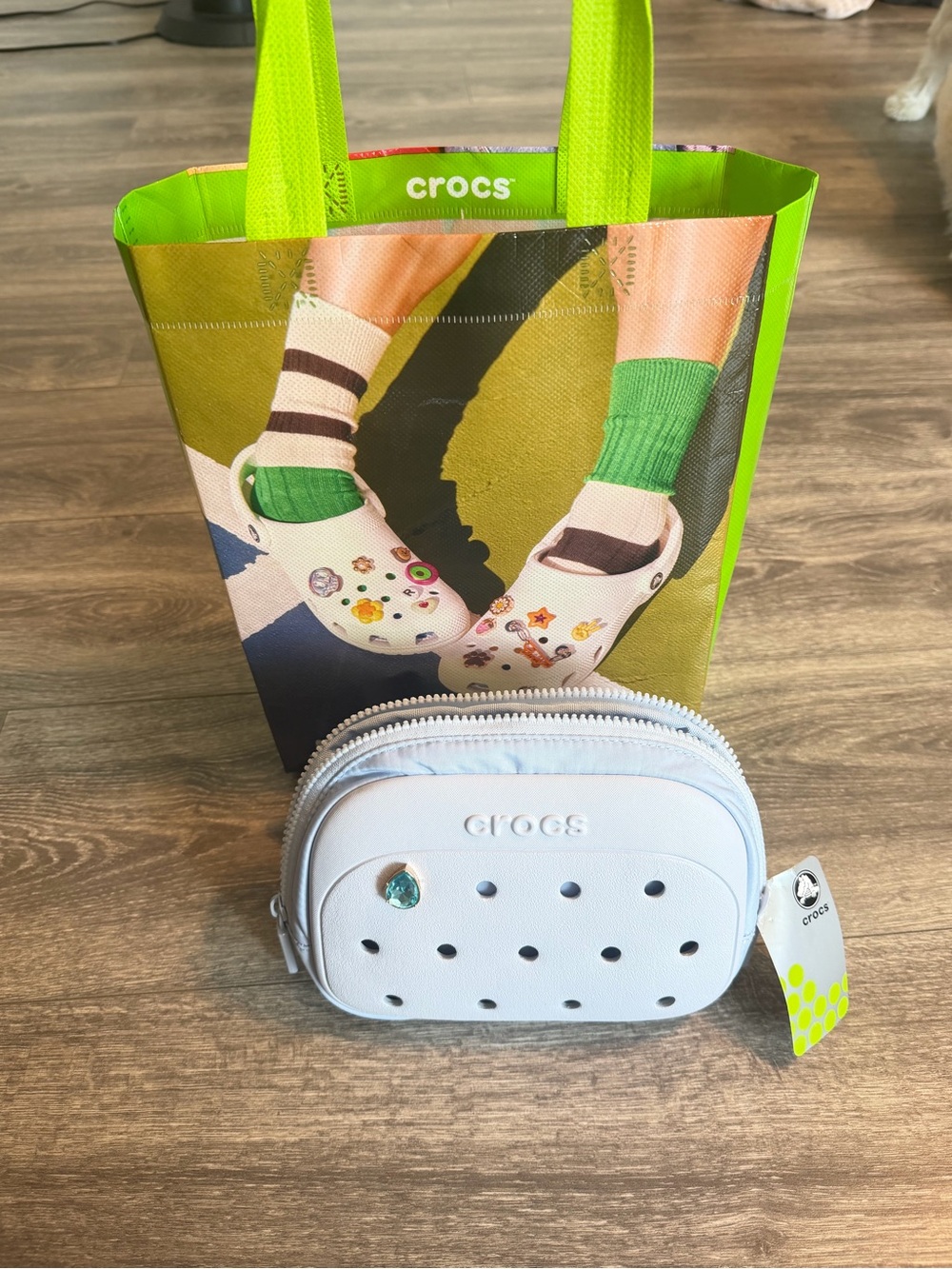 CROCS Light Blue Kids Jibbitz Pouch